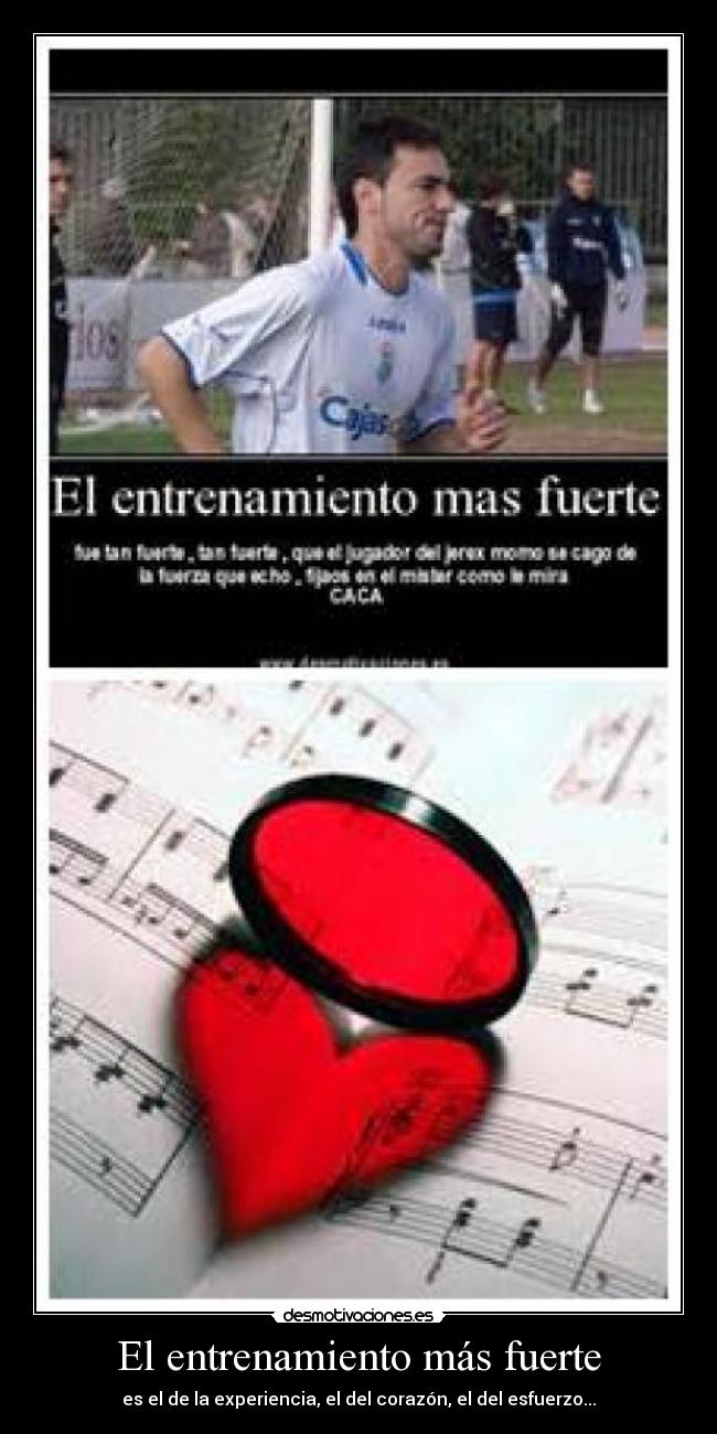 El entrenamiento más fuerte - 