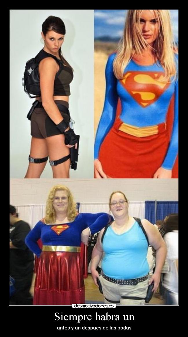 Siempre habra un - antes y un despues de las bodas