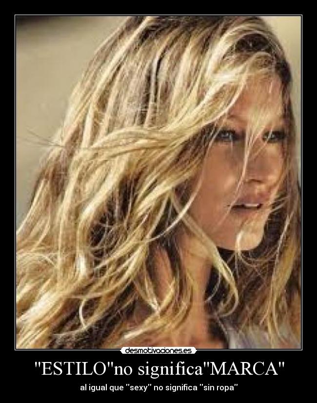ESTILOno significaMARCA - 