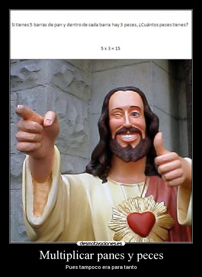 Multiplicar panes y peces -