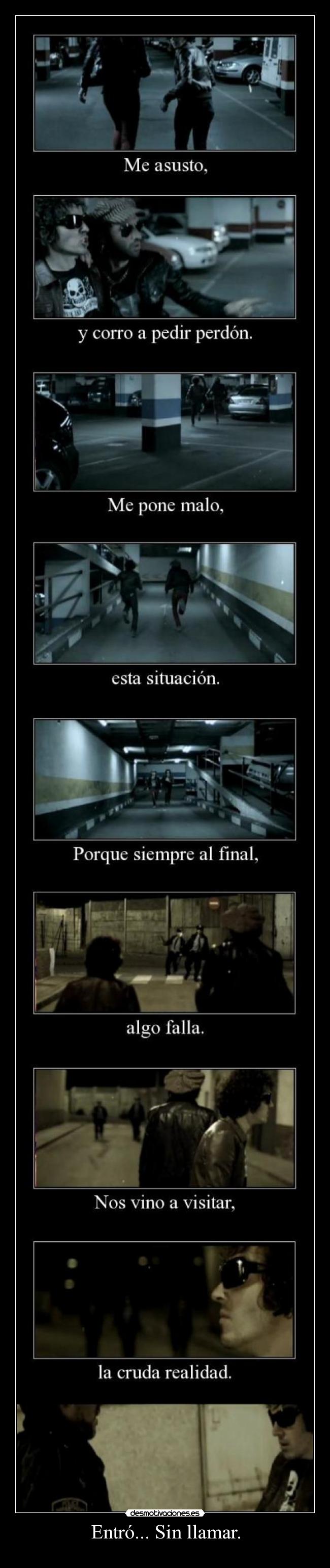 carteles mezcla del videoclip tristeza cancion dos gotas para miau44 qiero tontaina desmotivaciones