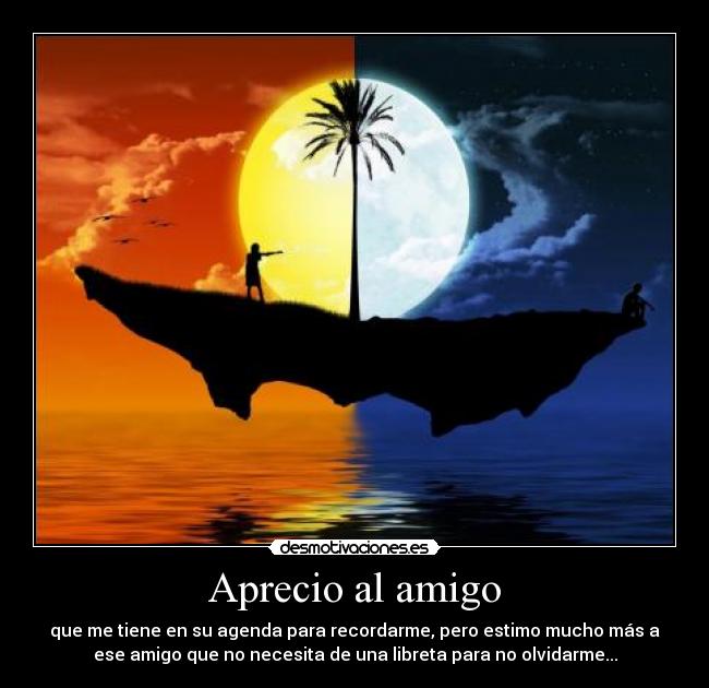 Aprecio al amigo - 