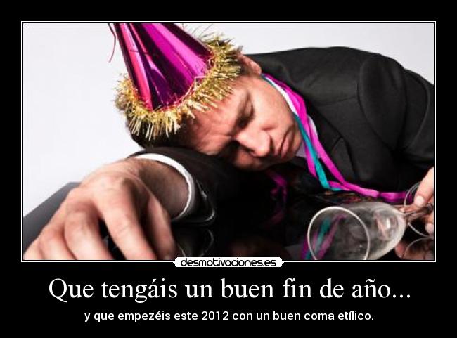 Que tengáis un buen fin de año... - 