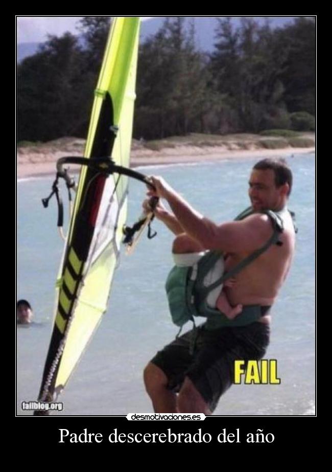 Padre descerebrado del año -