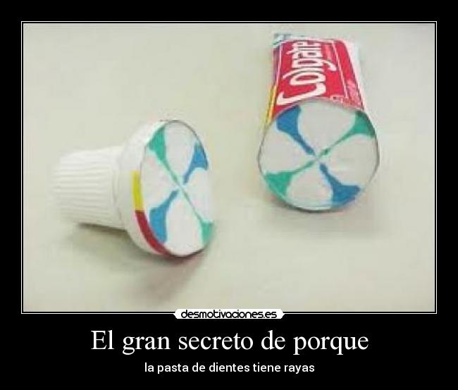 El gran secreto de porque -