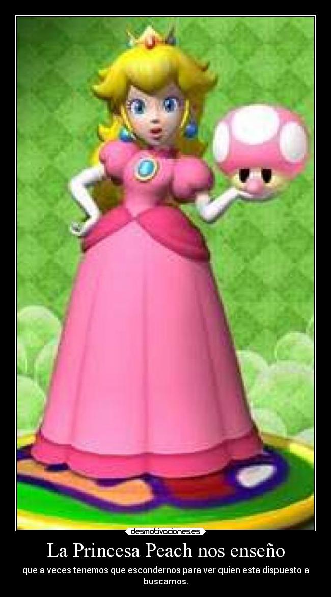 La Princesa Peach nos enseño -