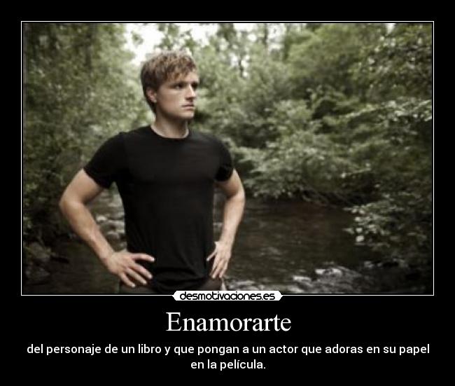 carteles peeta mellark los juegos del hambre josh hutcerson desmotivaciones