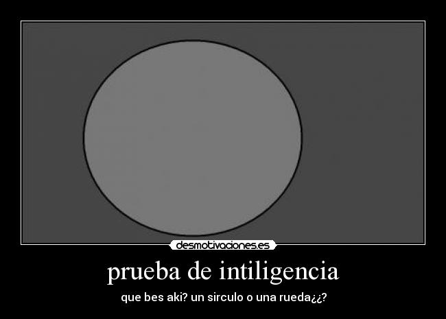 prueba de intiligencia -
