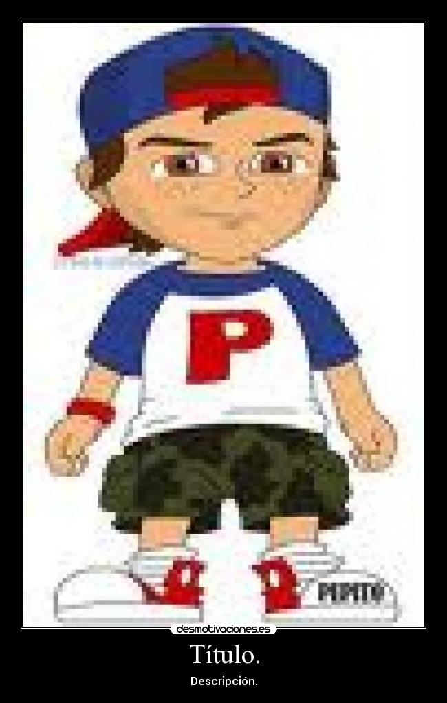 Título. - Descripción.