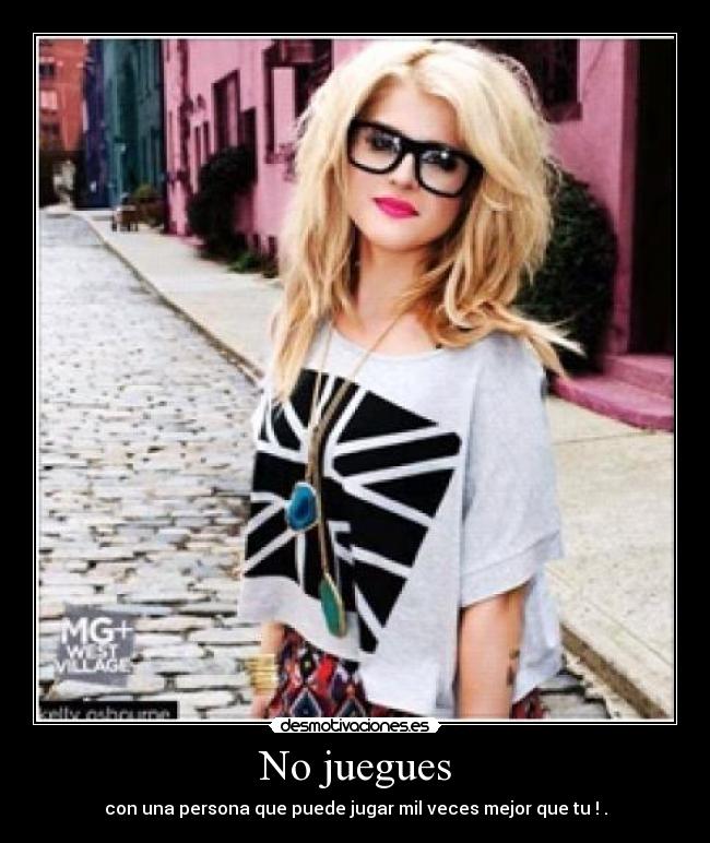 No juegues - con una persona que puede jugar mil veces mejor que tu ! .