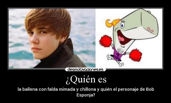 carteles bob esponja justin bieber desmotivaciones