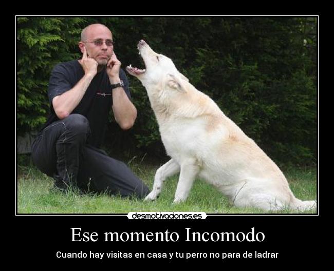 Ese momento Incomodo -