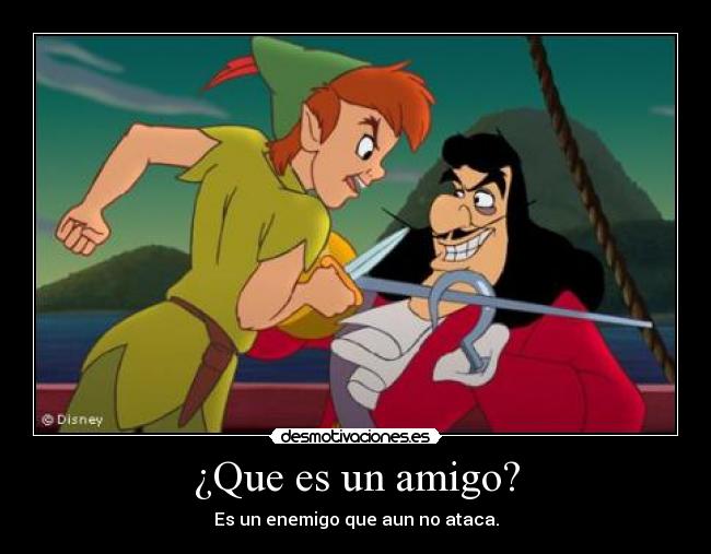 ¿Que es un amigo? -