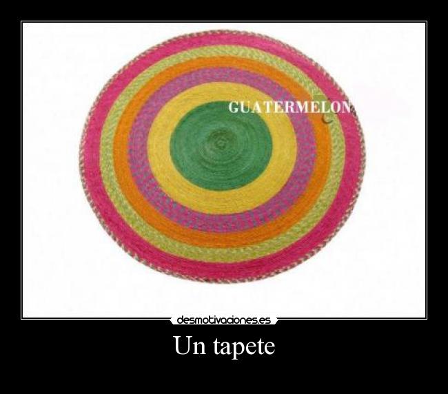 Un tapete - 