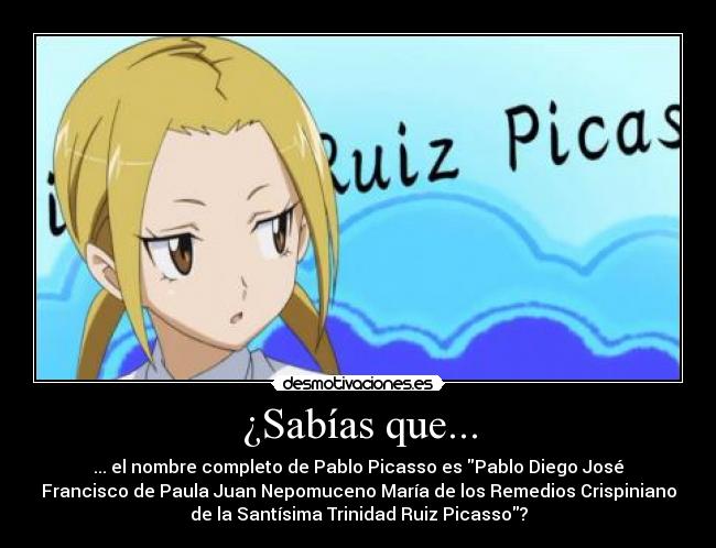 carteles seitokai yakuindomo pablo picasso desmotivaciones