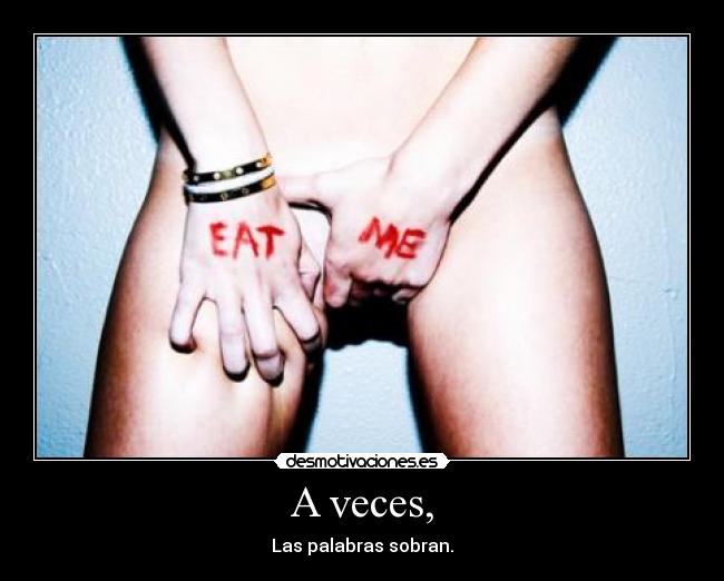 A veces, - 