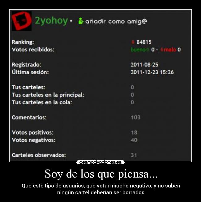 Soy de los que piensa... - 