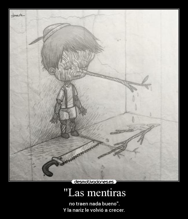 Las mentiras -
