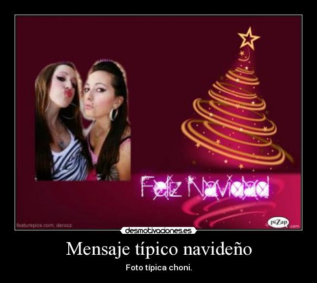 Mensaje típico navideño -