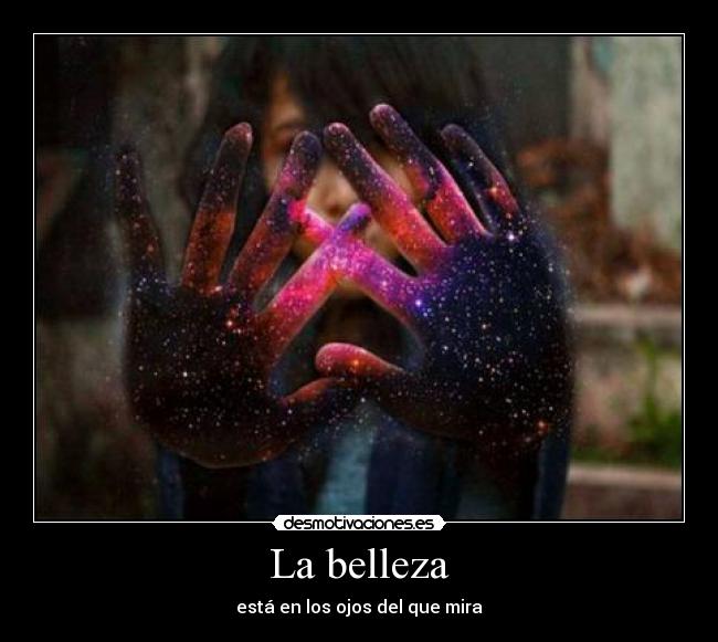 La belleza -