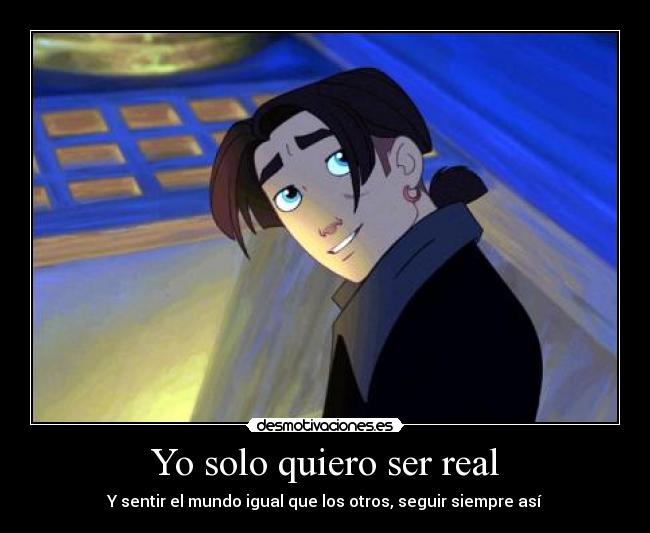 Yo solo quiero ser real - 