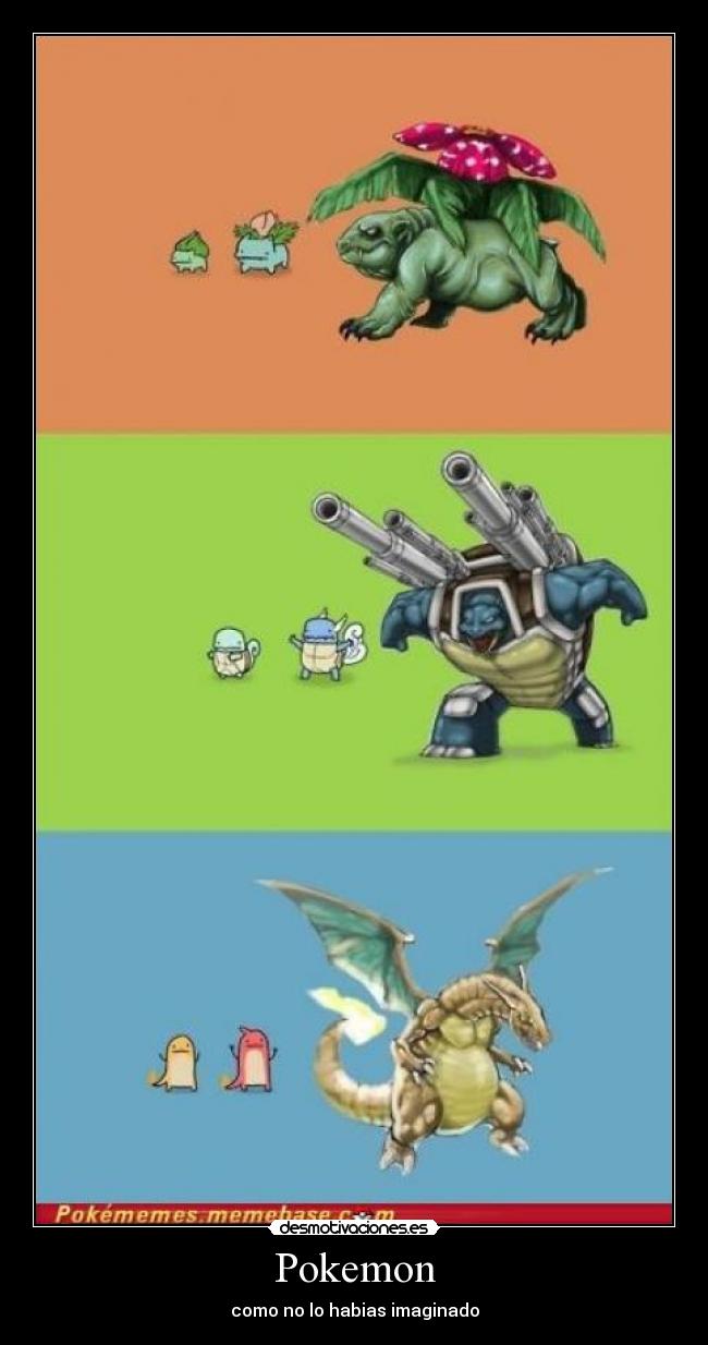Pokemon - como no lo habias imaginado