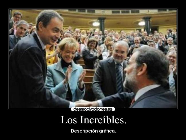 Los Increíbles. - Descripción gráfica.