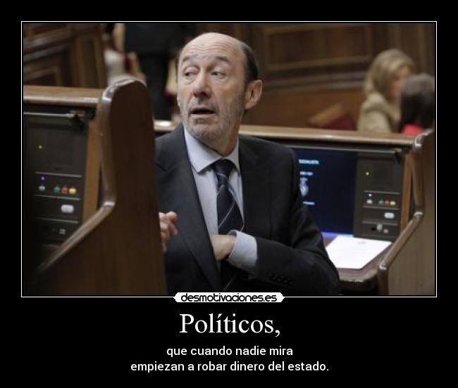 Políticos, - 