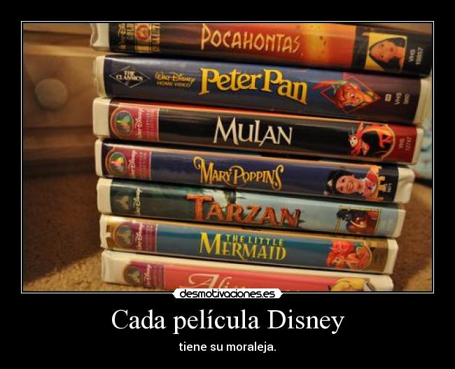 Cada película Disney -