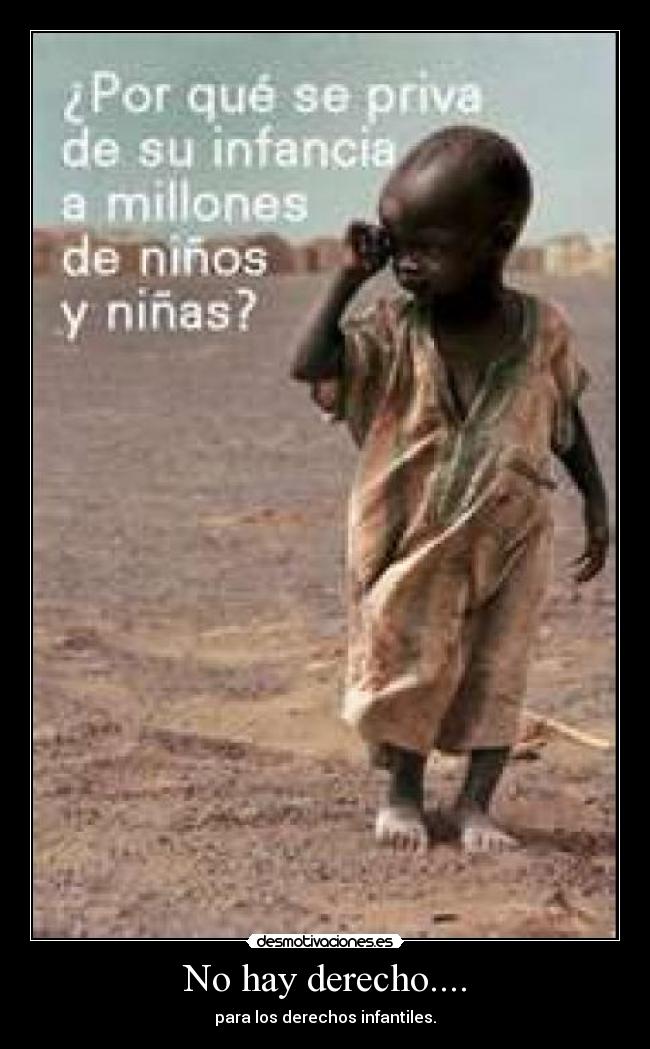 No hay derecho.... -