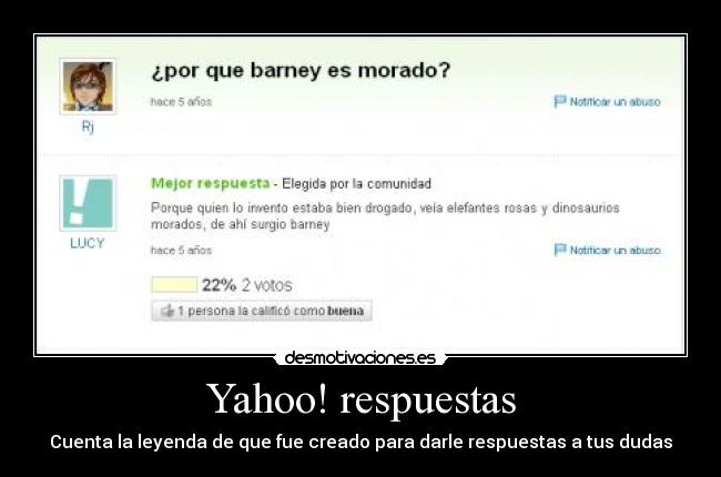 Yahoo! respuestas -