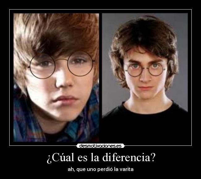 ¿Cúal es la diferencia? -
