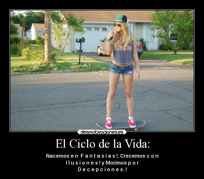 El Ciclo de la Vida: -