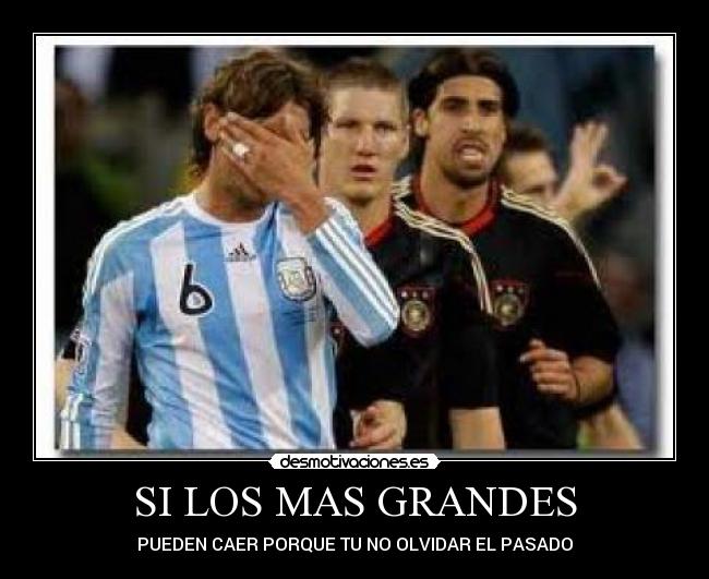 SI LOS MAS GRANDES - PUEDEN CAER PORQUE TU NO OLVIDAR EL PASADO