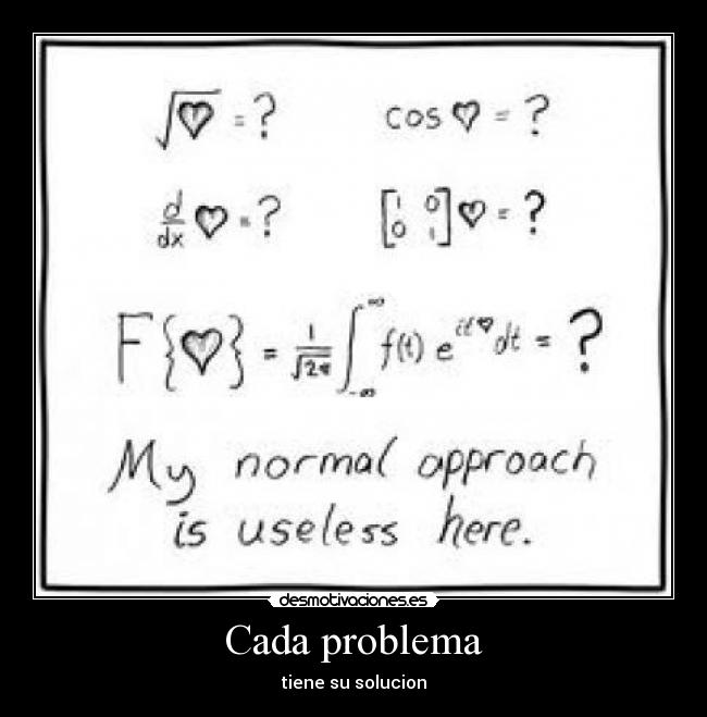 Cada problema - 