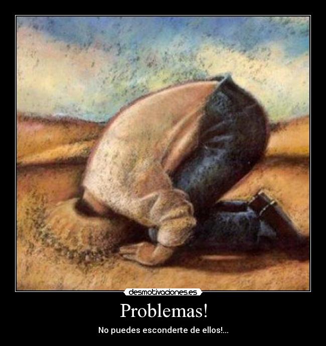 carteles problemas problemas desmotivaciones