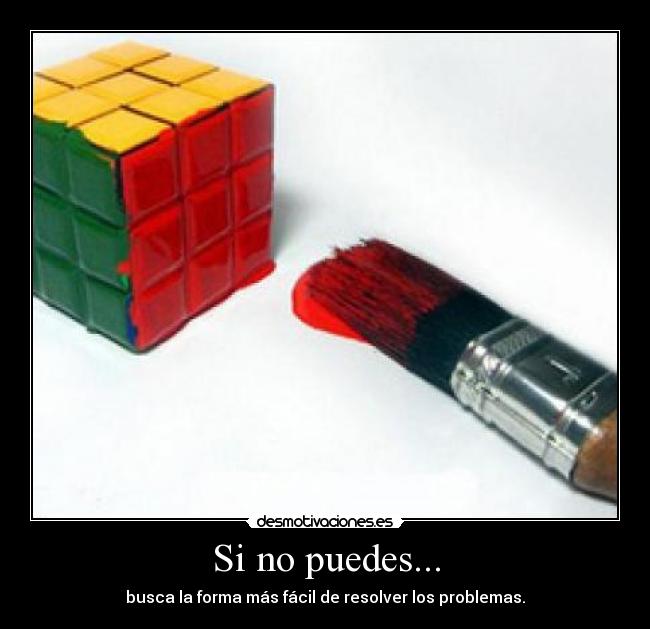 Si no puedes... - 