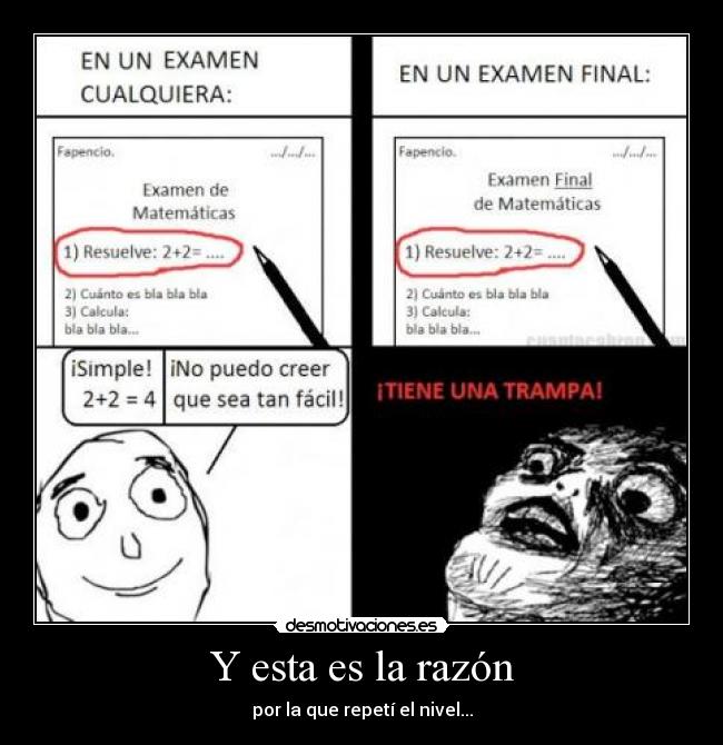 Y esta es la razón -