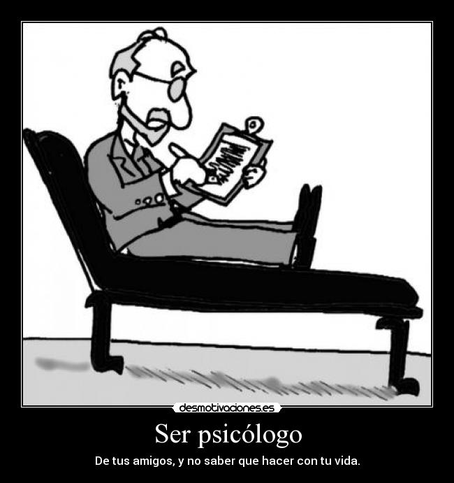 Ser psicólogo -