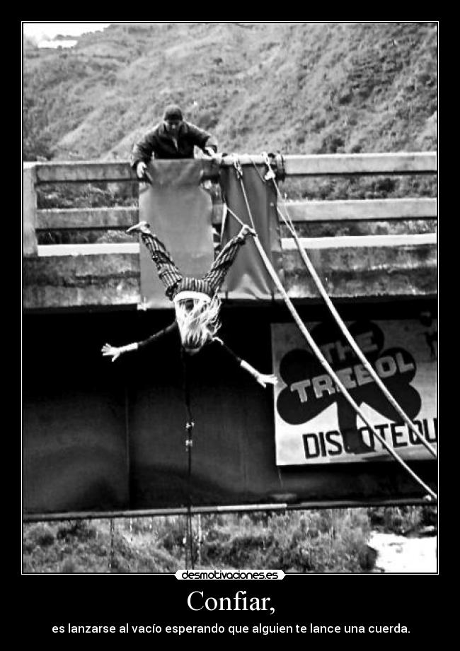 Confiar, - 