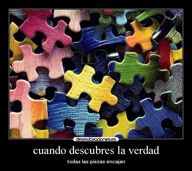 cuando descubres la verdad - 