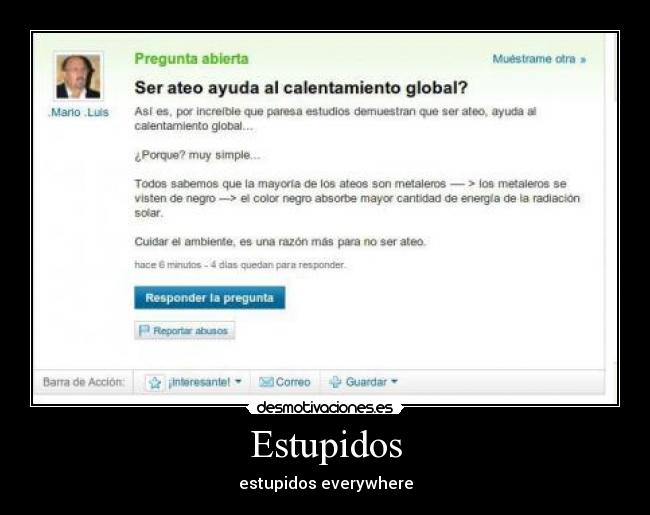 Estupidos - estupidos everywhere