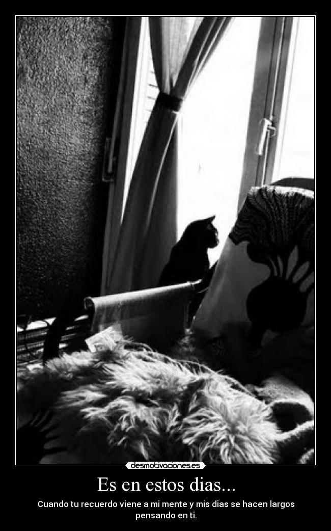 Es en estos dias... -