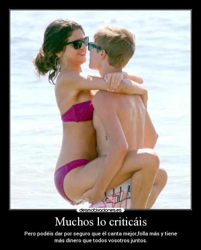 Muchos lo criticáis -