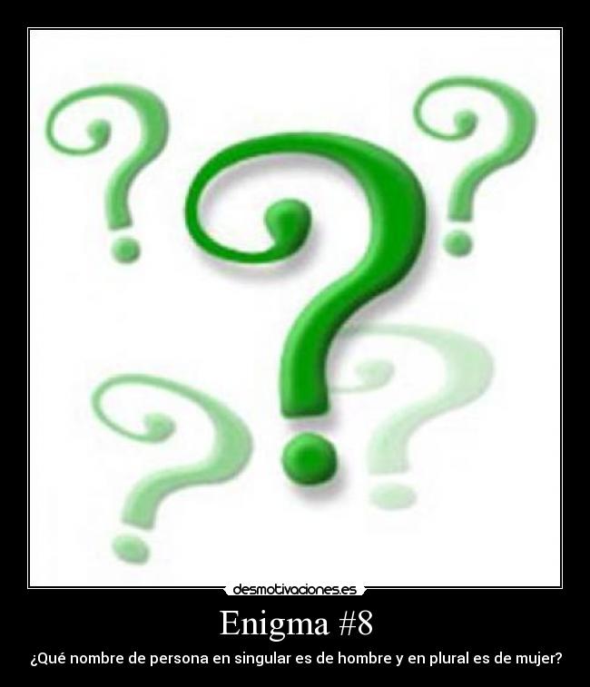 Enigma #8 -