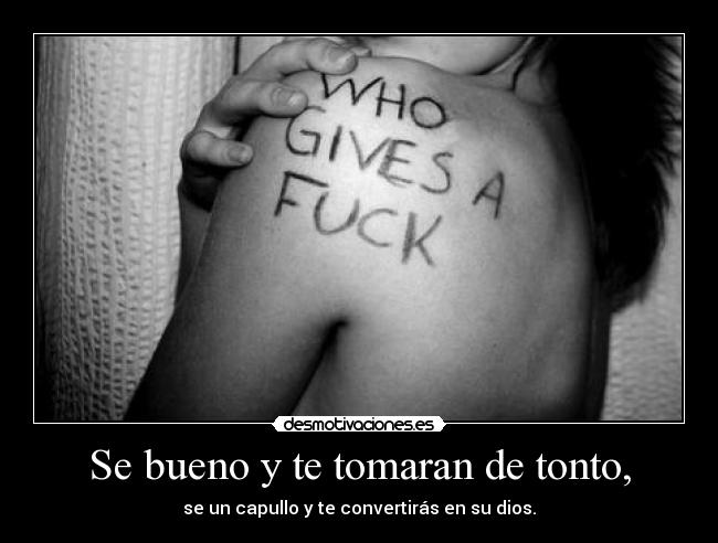 carteles tonto dioses desmotivaciones