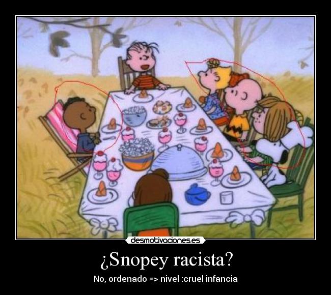 ¿Snopey racista? - 