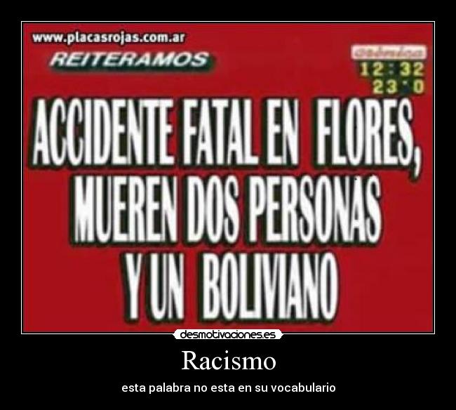 Racismo - 