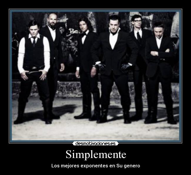 Simplemente - Los mejores exponentes en Su genero