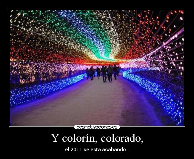 Y colorín, colorado, - 